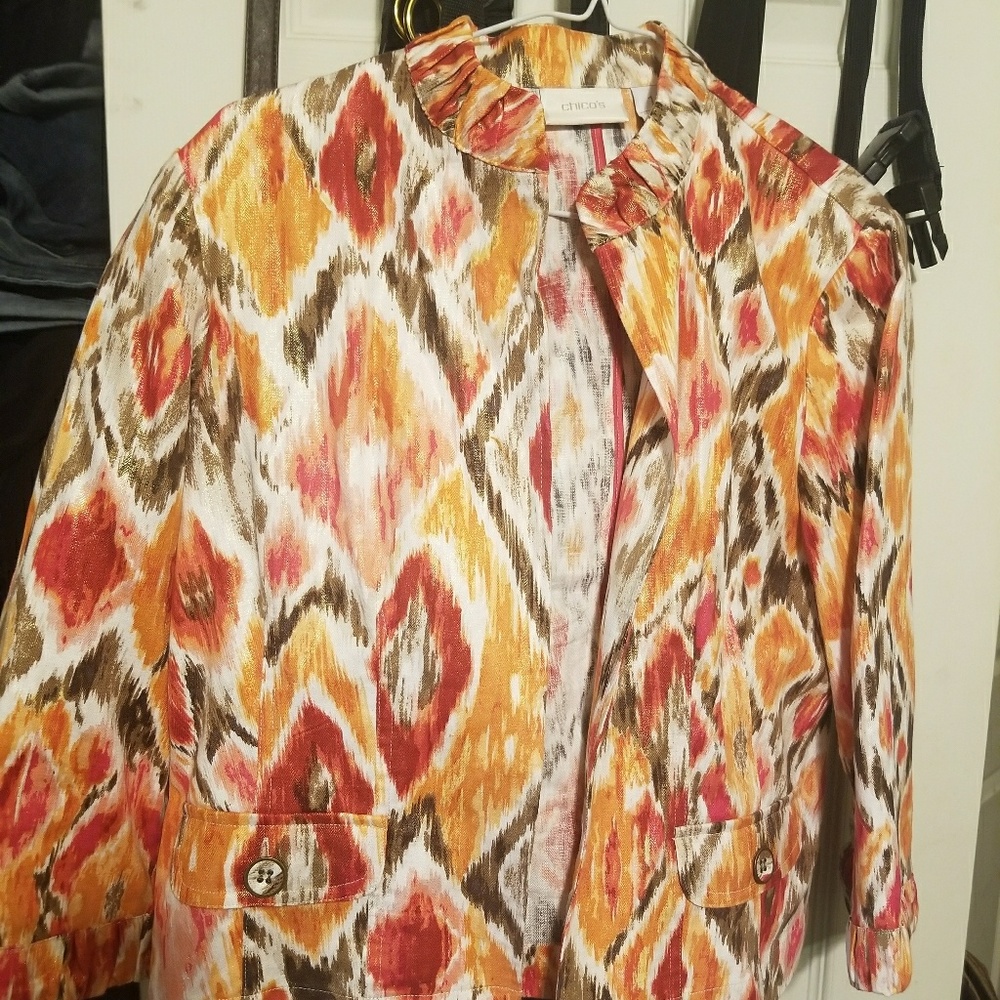 Chicos blazer size 1